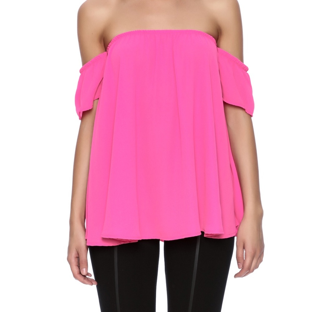 Million bullpup off the shoulder top